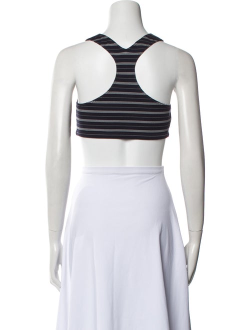 Miu Miu 2024 Nylon Crop Top