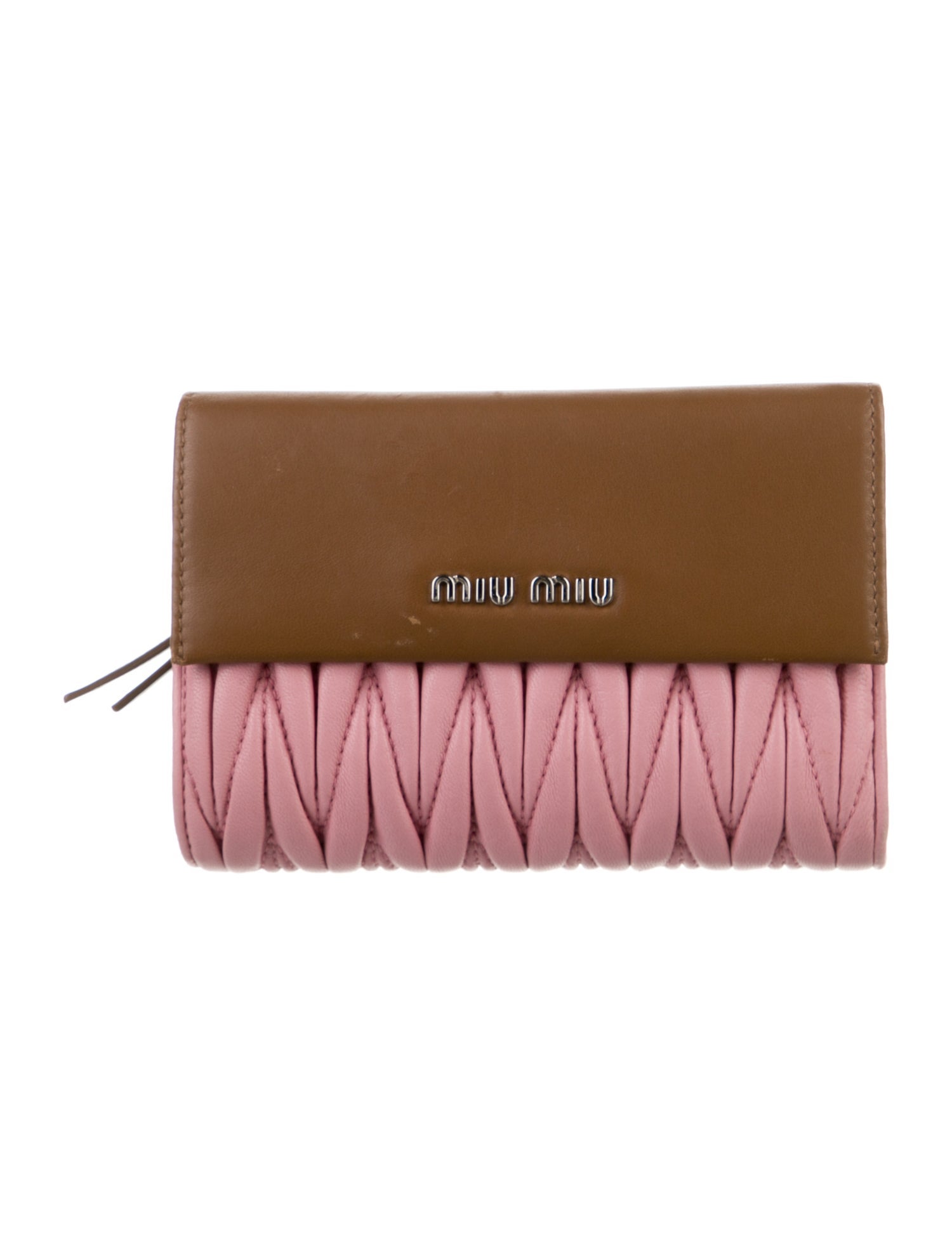 Miu Miu Leather Compact Wallet