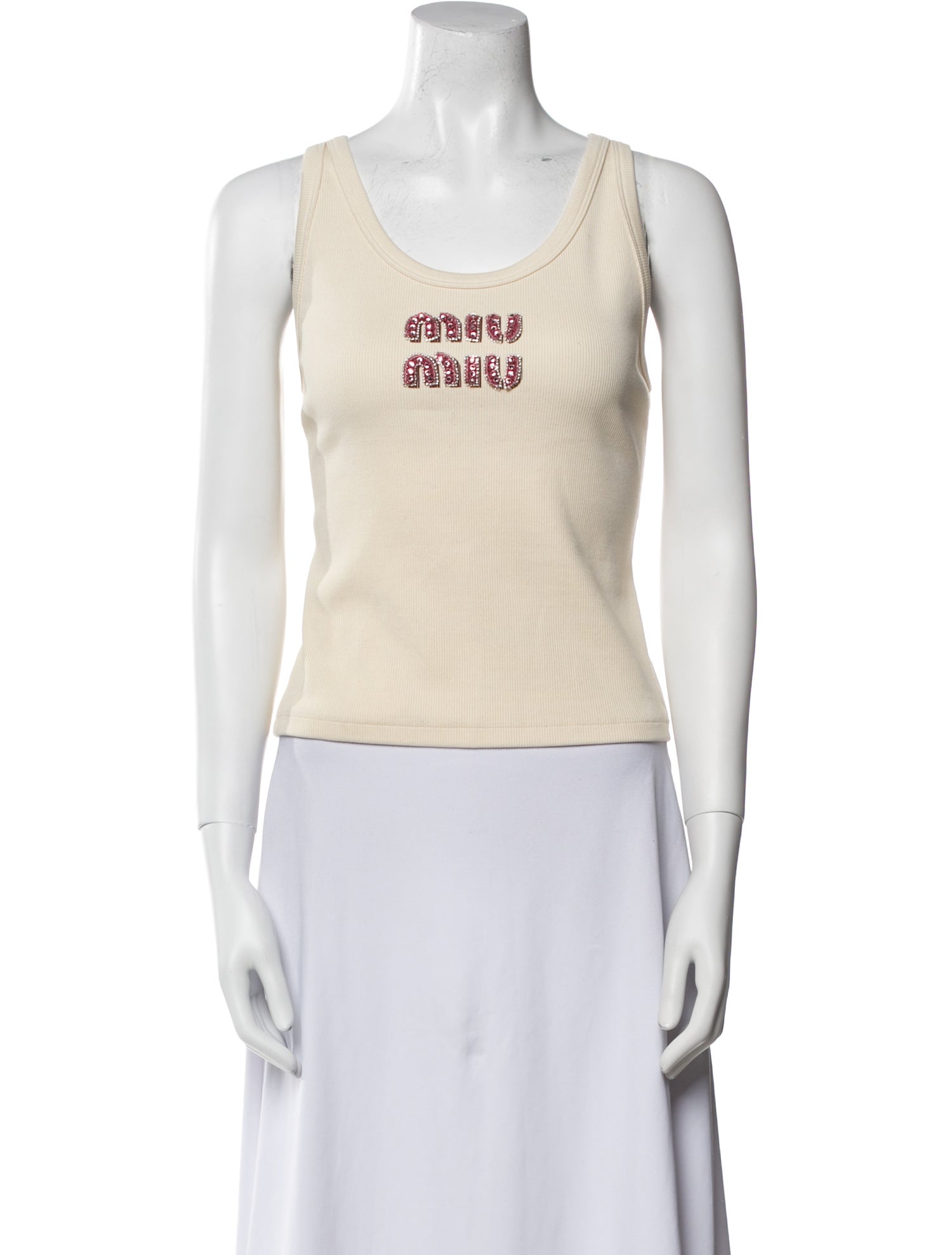 Miu Miu 2024 Graphic Print Top