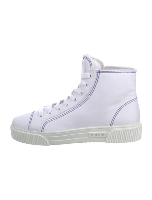 Miu Miu Canvas Sneakers