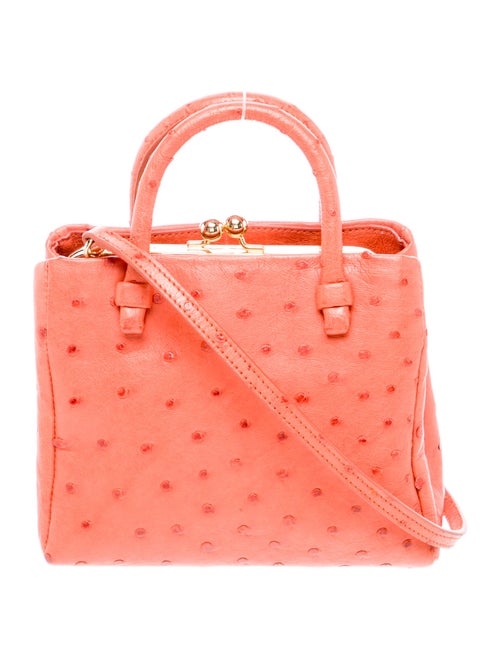 Miu Miu Ostrich Shoulder Bag Mini