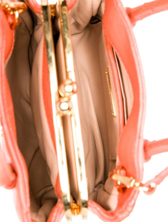 Miu Miu Ostrich Shoulder Bag Mini