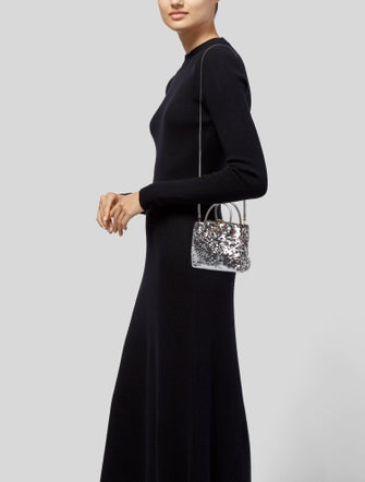 Miu Miu Sequins Top Handle Bag Mini