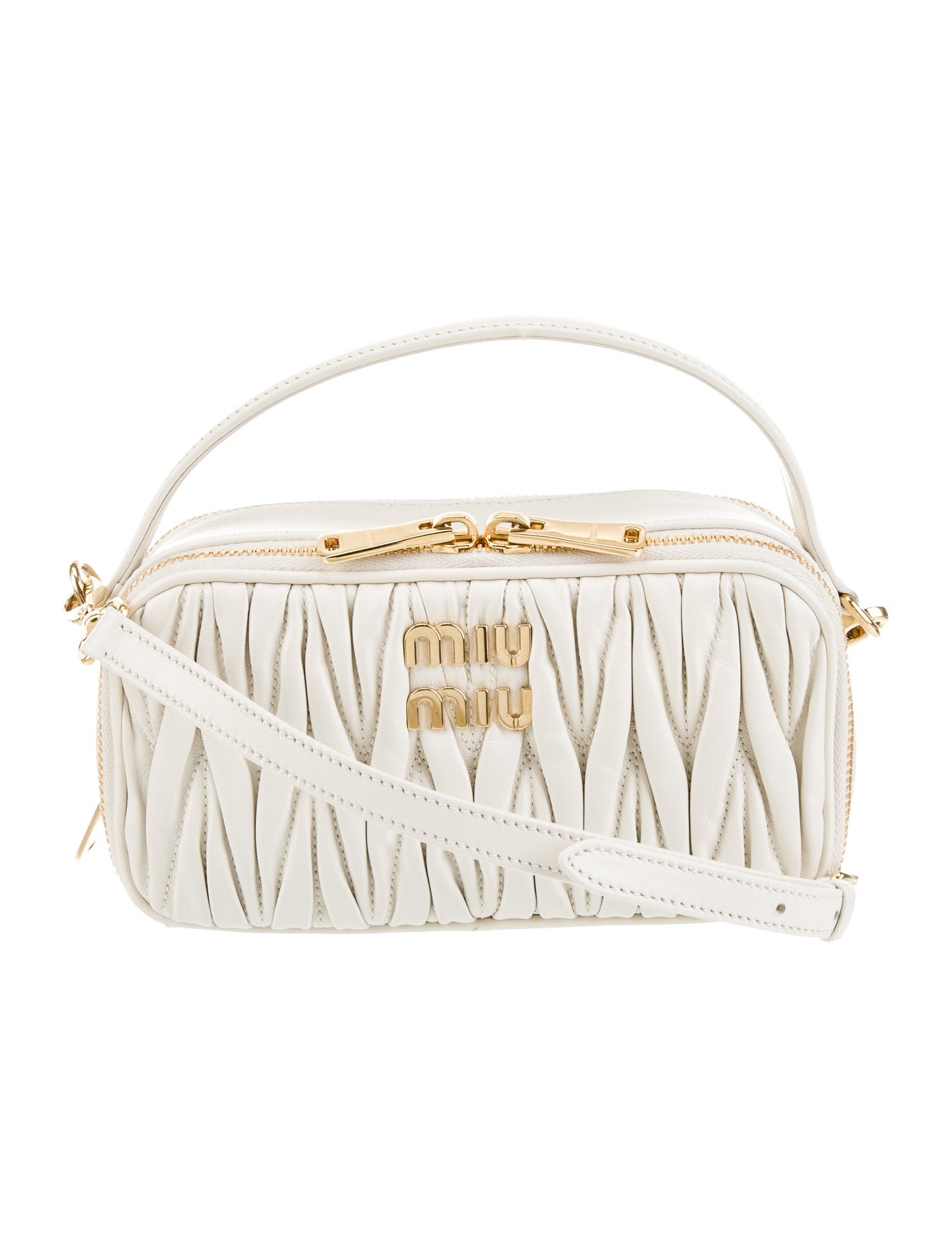 Miu Miu Leather Crossbody Bag
