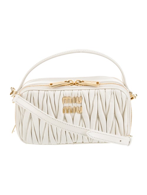 Miu Miu Leather Crossbody Bag