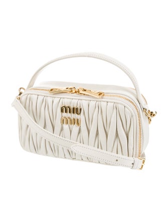 Miu Miu Leather Crossbody Bag