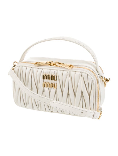 Miu Miu Leather Crossbody Bag