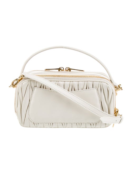 Miu Miu Leather Crossbody Bag