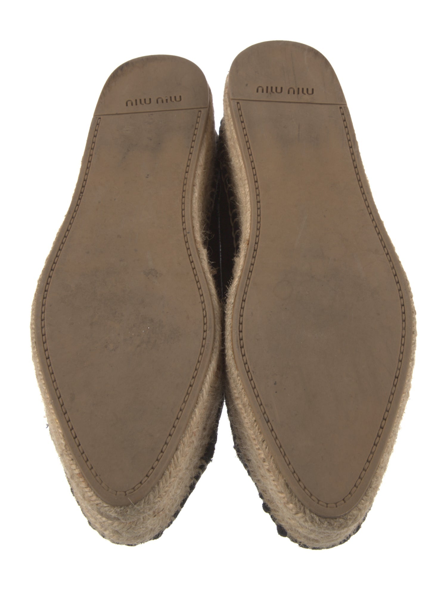 Miu Miu Suede Espadrille Sneakers