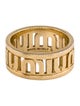 Miu Miu Logo Band Ring