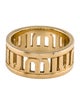 Miu Miu Logo Band Ring