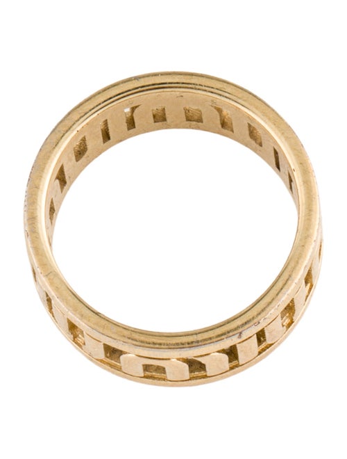 Miu Miu Logo Band Ring
