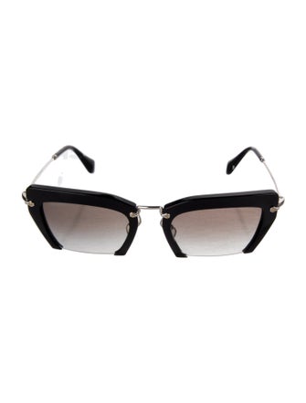 Miu Miu Cat-Eye Tinted Sunglasses
