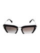 Miu Miu Cat-Eye Tinted Sunglasses