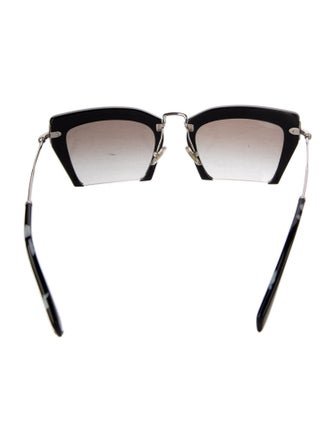 Miu Miu Cat-Eye Tinted Sunglasses