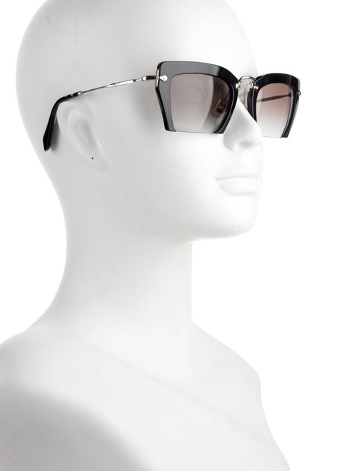 Miu Miu Cat-Eye Tinted Sunglasses