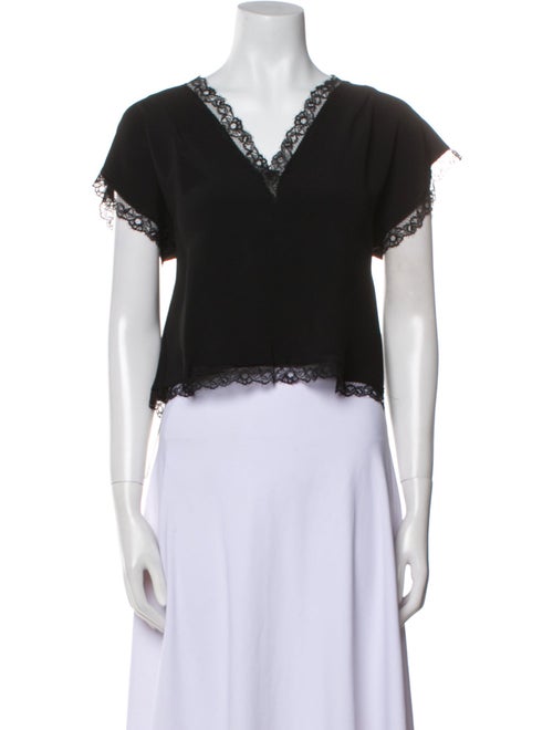 Miu Miu 2011 V-Neck Crop Top