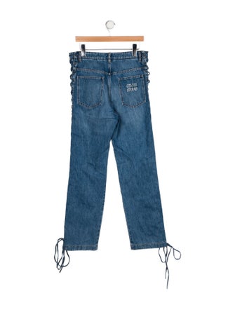Miu Miu 2022 Straight Leg Jeans