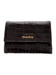 Miu Miu Alligator Wallet