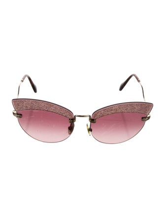 Miu Miu Cat-Eye Gradient Sunglasses