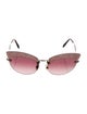 Miu Miu Cat-Eye Gradient Sunglasses