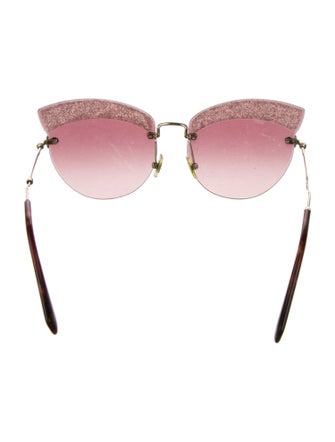 Miu Miu Cat-Eye Gradient Sunglasses