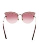 Miu Miu Cat-Eye Gradient Sunglasses