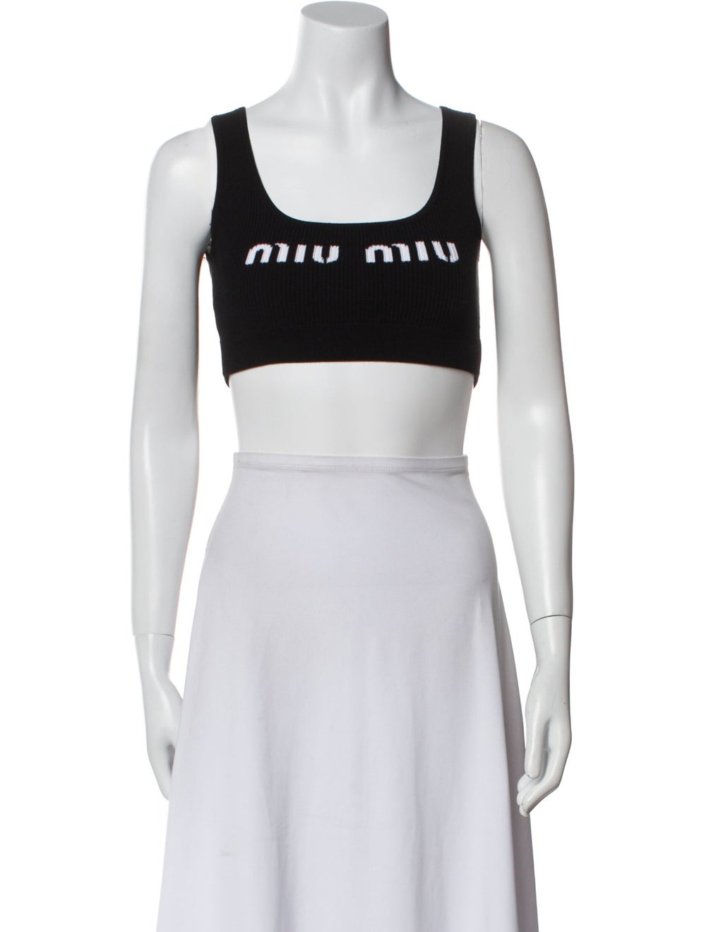 Miu Miu Crop Top From the 2023 Collection by Miuc… - image 1