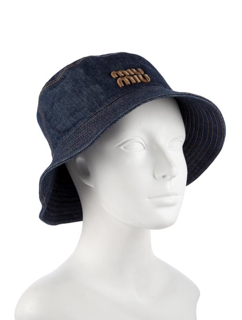 Miu Miu Denim Bucket Hat
