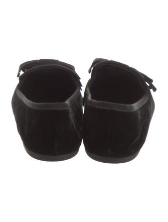 Miu Miu Velvet Loafers