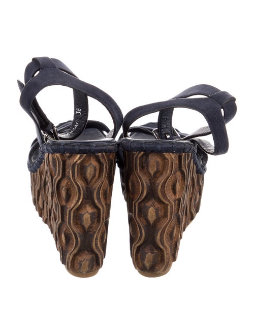 Miu Miu Suede Animal Print Espadrilles