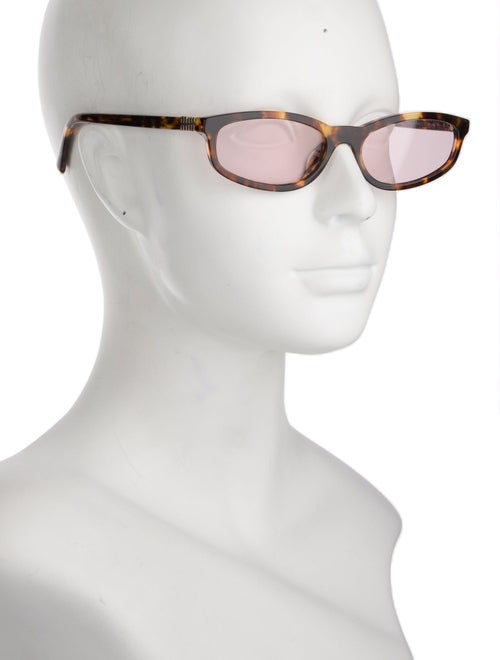 Miu Miu Square Tinted Sunglasses