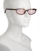 Miu Miu Square Tinted Sunglasses