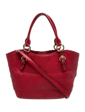 Miu Miu Leather Bucket Bag