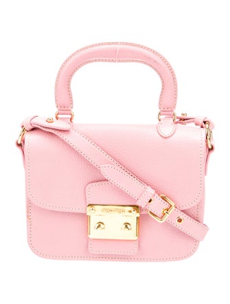 Miu Miu Goat Leather Top Handle Bag