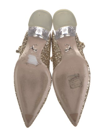 Miu Miu Glitter Pumps