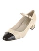 Miu Miu Leather Colorblock Pattern Pumps