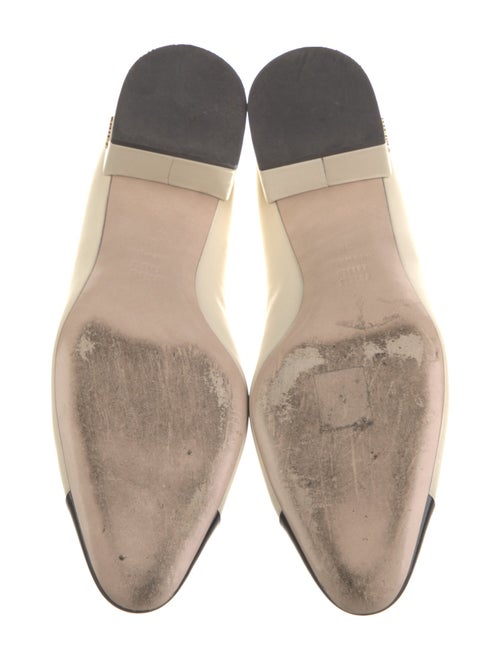 Miu Miu Leather Colorblock Pattern Pumps