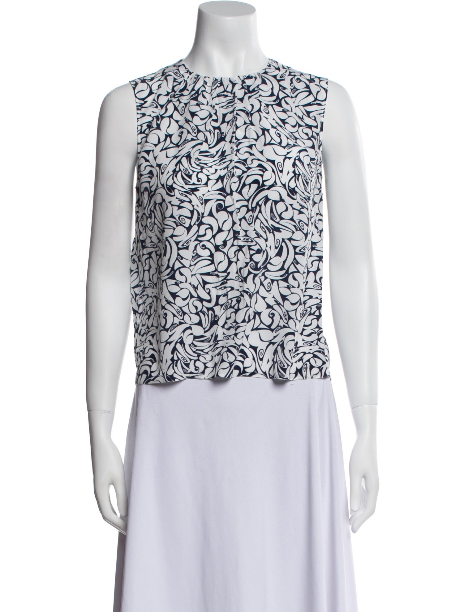 Miu Miu 2014 Silk Crop Top