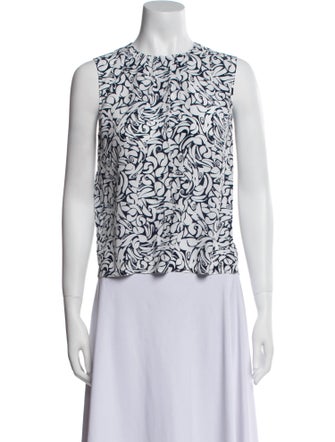 Miu Miu 2014 Silk Crop Top