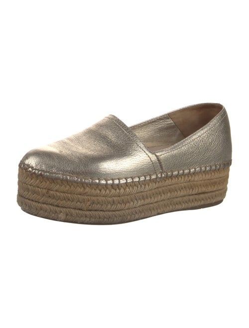 Miu Miu Leather Espadrilles