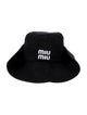 Miu Miu Canvas Bucket Hat