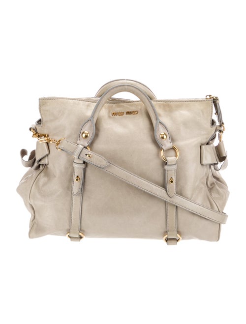 Miu Miu Leather Crossbody Bag