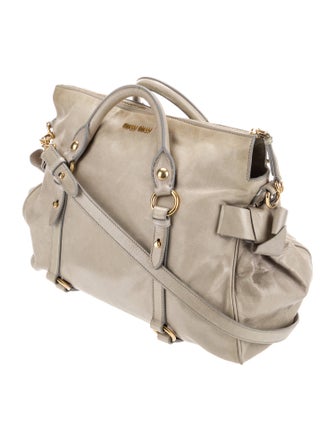 Miu Miu Leather Crossbody Bag