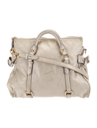 Miu Miu Leather Crossbody Bag