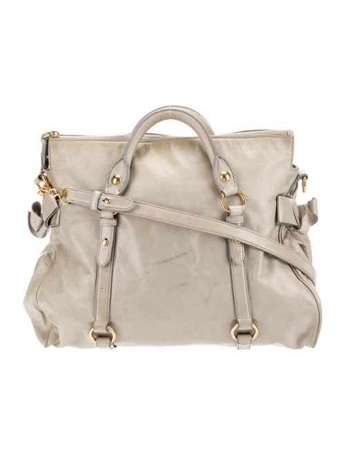 Miu Miu Leather Crossbody Bag