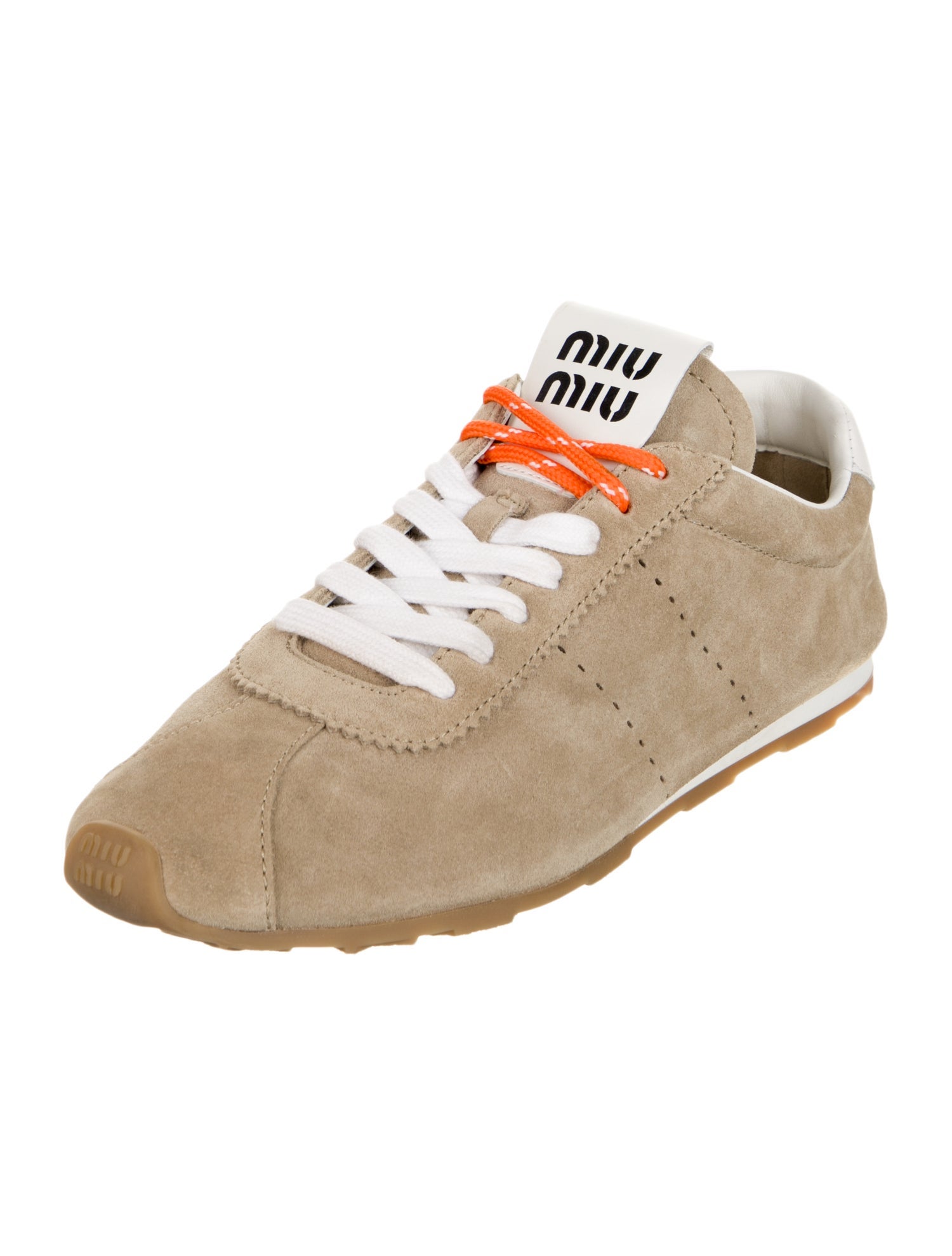 Miu Miu Suede Sneakers