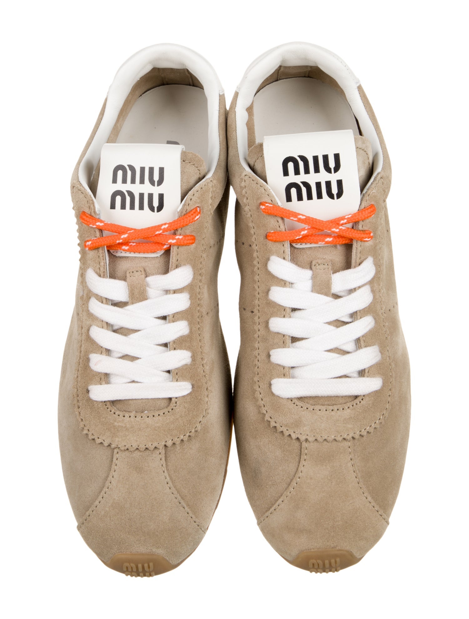 Miu Miu Suede Sneakers