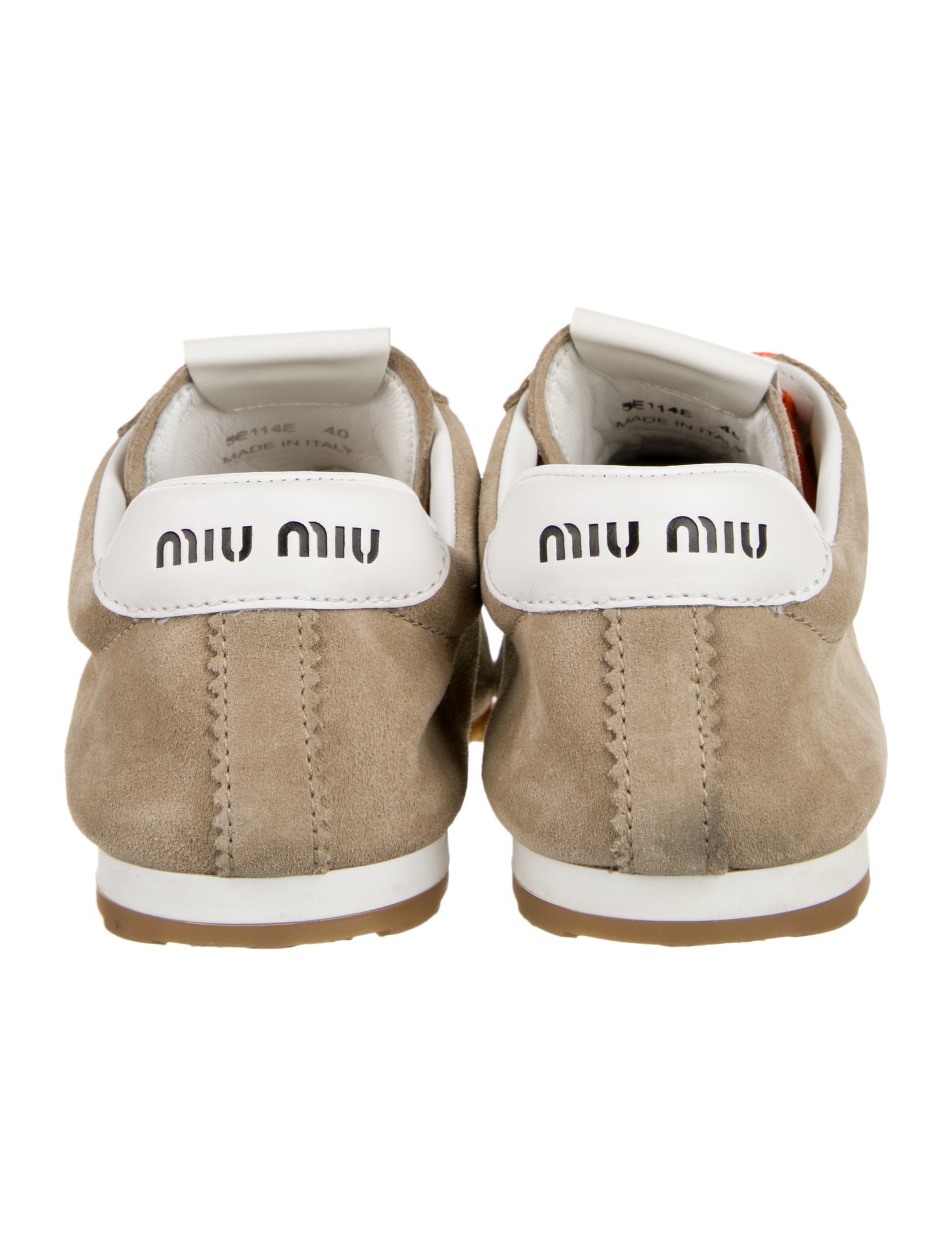 Miu Miu Suede Sneakers