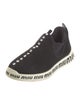 Miu Miu Crystal Embellishments Loafer Sneakers
